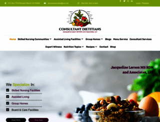 consultantdietitian.com screenshot