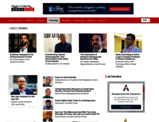 consultants.siliconindia.com screenshot