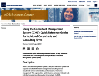 consultanttutor.adb.org screenshot