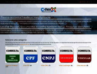 consultasflex.com.br screenshot