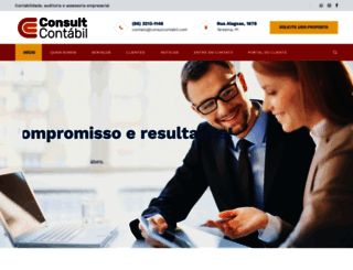 consultcontabil.com screenshot