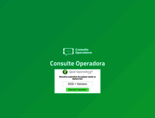 consulteoperadora.com.br screenshot