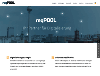 consulting.reqpool.com screenshot
