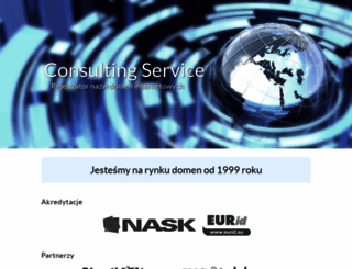consultingservice.pl screenshot