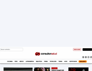 consultorsalud.com screenshot