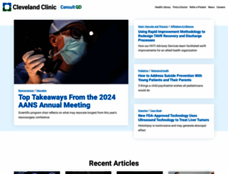 consultqd.clevelandclinic.org screenshot