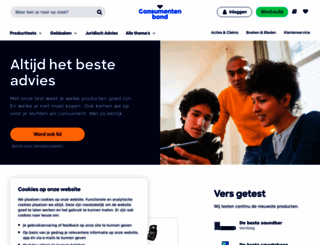 consumentenbond.nl screenshot