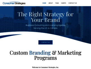 consumer-strategies.com screenshot