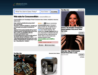 consumeraffairs.com.clearwebstats.com screenshot