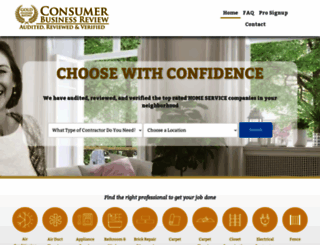 consumerbusinessreview.org screenshot