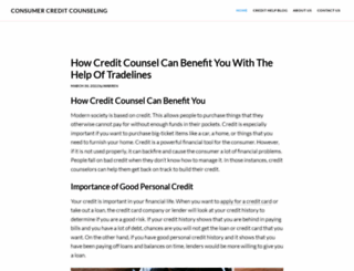 consumercreditcounseling.net screenshot