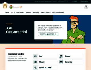 consumered.com screenshot