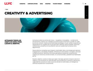 consumerengagement.llorenteycuenca.com screenshot