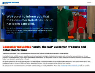 consumerindustriesforum.com screenshot