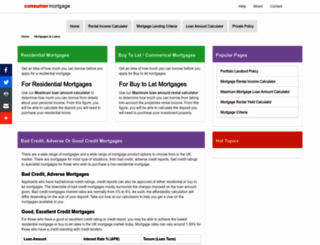 consumermortgage.net screenshot