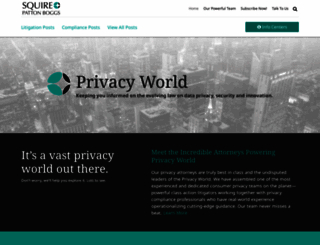 consumerprivacyworld.com screenshot