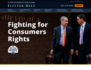 consumerslaw.com screenshot