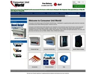 consumerunitworld.co.uk screenshot