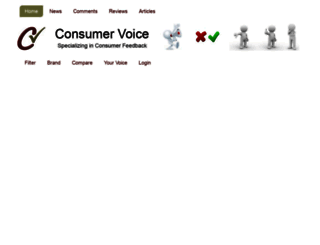 consumervoice.co.za screenshot