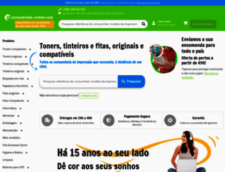 consumiveis-online.com screenshot