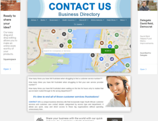 contact-us.co.za screenshot