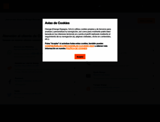 contacta.orange.es screenshot