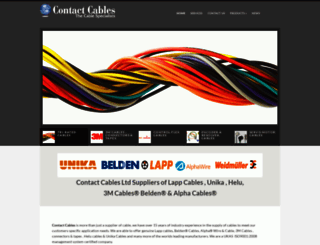 contactcables.com screenshot