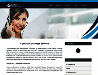 contactcustomer-service.co screenshot