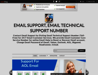 contactemailssupport.over-blog.com screenshot