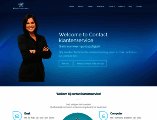 contactklantenservicenederlands.com screenshot