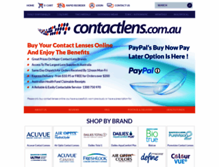 contactlens.com.au screenshot
