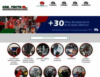 contactoelectrico.com screenshot