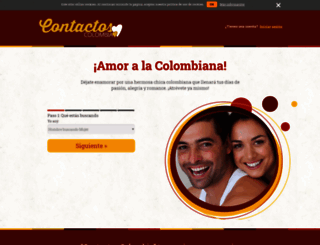 contactoscolombia.net screenshot
