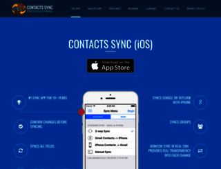 contactssync.com screenshot