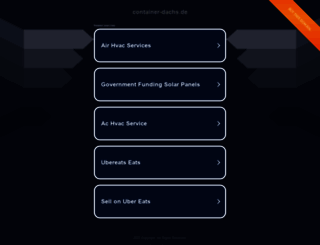 container-dachs.de screenshot