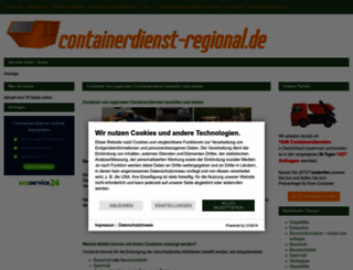 containerdienst-regional.de screenshot