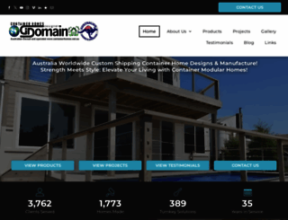 containerhomes.net.au screenshot