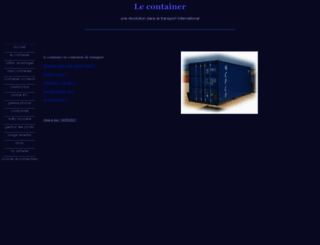 containerinfo.net screenshot