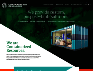 containerizedresources.com screenshot