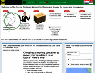 containerrental.com screenshot