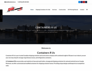 containersrus.ca screenshot