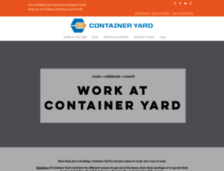 containeryardworks.com screenshot