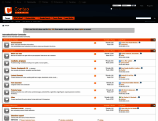 contao-community.org screenshot