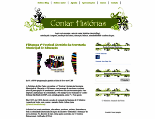 contarhistorias.com.br screenshot