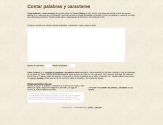 contarpalabras.net screenshot
