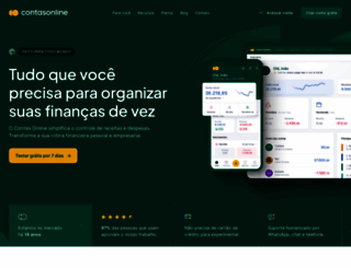 contasonline.com.br screenshot