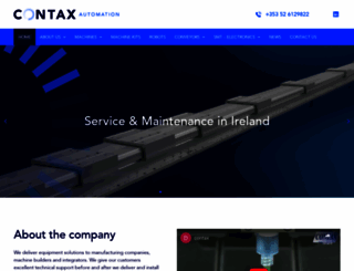 contaxireland.ie screenshot