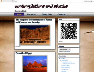 contemplationsandstories.blogspot.com screenshot