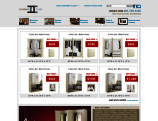 contempocloset.com screenshot