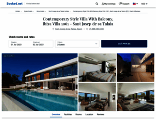 contemporary-style-villa-with-balcony-ibiza-villa-1061.booked.net screenshot